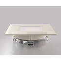 HEITRONIC Wandinbouwarmatuur NIZZA klein, hoekig IP20, wit 