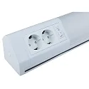 HEITRONIC Cabinet luminaire BONN, LED, warm white, with 2 sockets, 15W