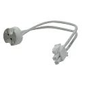 ISO Fitting CERAMICS 12V - G4 / GU4 / GU5.3 / GY6.3 universeel, wit