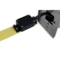 HEITRONIC Contactdooszuil BANGKOK 4-voudig, hoekig, met kinderslot, rvs