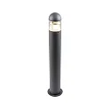 Lichtpaal MARIS cilindrisch E27 IP44, zwart 