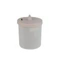 HEITRONIC Lichtobject LED CANDLE cilindrisch IP44, rood 