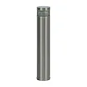 Staande armatuur voor buiten ARUBA 600MM cilindrisch, zijdelingse straling E27 IP44, rvs dimbaar