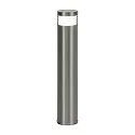 HEITRONIC Staande armatuur voor buiten ARUBA 600MM cilindrisch, zijdelingse straling E27 IP44, rvs dimbaar