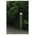 HEITRONIC Staande armatuur voor buiten ARUBA 600MM cilindrisch, zijdelingse straling E27 IP44, rvs dimbaar