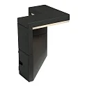 HEITRONIC Wandarmatuur voor buitenshuis BONITA zonder sensor IP54, antraciet 