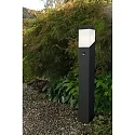 HEITRONIC Staande armatuur voor buiten MADELEINE hoekig, met sensor, instelbaar E27 IP44, antraciet dimbaar