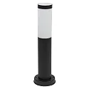 Sokkelarmatuur LARISA E27 IP44, rvs, helder dimbaar