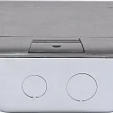HEITRONIC Contactdoos 2-voudig, met kinderslot