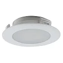 HEITRONIC Inbouwarmatuur CASABLANCA rond IP44, wit  2W 120lm 3000K CRI 80