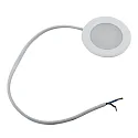 HEITRONIC Inbouwarmatuur CASABLANCA rond IP44, wit  2W 120lm 3000K CRI 80