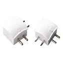 Hoekverbinder MICANO met stekker, wit