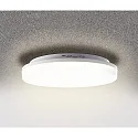 HEITRONIC Wand- en plafondarmatuur PRONTO klein, rond, incl. chauffeur IP54, wit 