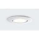 HEITRONIC Plafondarmatuur voor buiten DL8002 CCT Switch, cardanisch draaien IP65, wit dimbaar