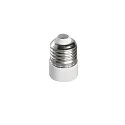 HEITRONIC Adapter CERAMICS E27 ON E14 1-voudig, wit