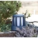 HEITRONIC path light GOMERA round IP65, anthracite, opal 