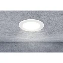 HEITRONIC ceiling recessed luminaire LE MANS round IP44, white dimmable