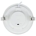 HEITRONIC ceiling recessed luminaire LE MANS round IP44, white dimmable