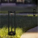 HEITRONIC solar spike luminaire PILASTRO down, with switch, with sensor IP54, anthracite 