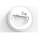 HEITRONIC surface / recessed luminaire ALLROUNDER with sensor, on/off IP20, white 