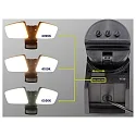 HEITRONIC solar spot DUPLEX double, with sensor, CCT Switch, adjustable IP54, black 