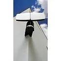 HEITRONIC solar spot DUPLEX double, with sensor, CCT Switch, adjustable IP54, black 