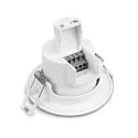 HEITRONIC Inbouwarmatuur DL7003 rond, CCT Switch IP44, wit dimbaar 5,5W 540/600/580lm 3000/4000/6500K 38° CRI >80