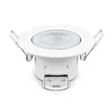 HEITRONIC Inbouwarmatuur DL7003 rond, CCT Switch IP44, wit dimbaar 5,5W 540/600/580lm 3000/4000/6500K 38° CRI >80