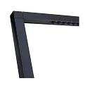 HEITRONIC floor lamp LINEAR up / down IP20, black dimmable