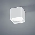 LED Ceiling luminaire DORA LED, square, IP20, white matt