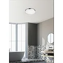 Helestra LED Ceiling luminaire TANA 28 LED Bathroom luminaire, IP44, chrome