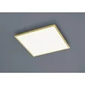 LED Ceiling luminaire RACK LED, square, IP20, gold leaf