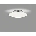 Plafondarmatuur KYMO 26 IP44, chroom, gesatineerd 