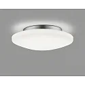 Plafondarmatuur KYMO 36 IP44, chroom, gesatineerd 
