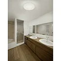 Helestra Plafondarmatuur KYMO 36 IP44, chroom, gesatineerd 