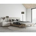 Helestra Staande lamp OPPO met lampenkap, met trekschakelaarketting E27 IP20, zwart mat, zwart chroom 