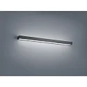 LED Wall luminaire THEIA 90 LED Mirror lamp IP 44 black matt