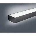 Helestra LED Wall luminaire THEIA 90 LED Mirror lamp IP 44 black matt