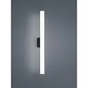 LED Wall luminaire LOOM 60 LED Mirror lamp IP44 black matt