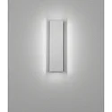 Helestra Wandarmatuur DEX IP20, aluminium gepolijst, wit mat dimbaar