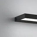 Helestra LED Wall luminaireSLATE 30 LED Mirror lamp IP44 black matt