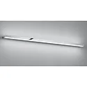 Spiegelarmatuur SLATE 120 IP44, chroom, gesatineerd 