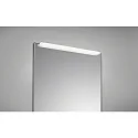 Spiegelarmatuur ONTA 60 IP44, chroom, gesatineerd 