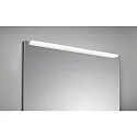 Spiegelarmatuur ONTA 90 IP44, chroom, gesatineerd 