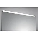 Spiegelarmatuur ONTA 120 IP44, chroom, gesatineerd 