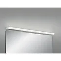 Helestra wall luminaire PONTO-S CCT Switch, direct, switchable IP44, chrome 