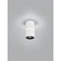 ceiling luminaire ROK 1 flame, direct / indirect, focusable IP20, white matt dimmable