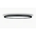 Helestra Plafondarmatuur DAWA Ø33CM CCT Switch, direct / indirect IP20, zwart mat dimbaar