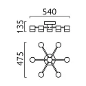 Plafondarmatuur KALA IP20
