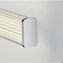 Helestra wall luminaire ALLA 60 switchable IP44, chrome 